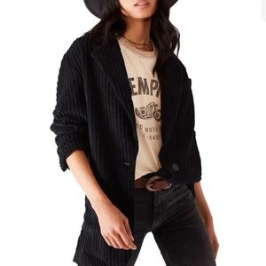 Free People Everly Cord Blazer Size Large